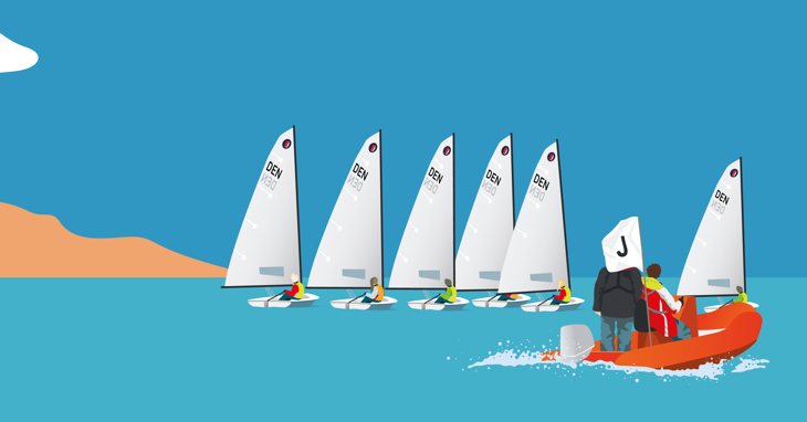 Jolle Sejler 3 - Kapsejlads