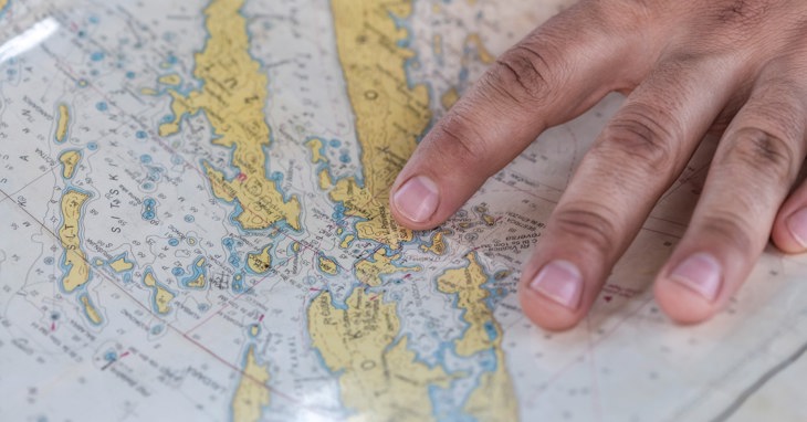 sejleruddannlese søkort navigation