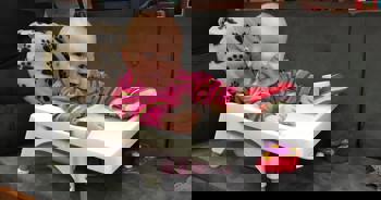 Baby ombord på sejlbåd