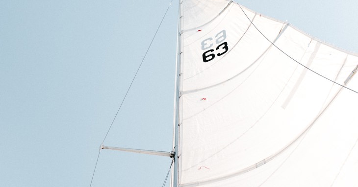 Sejlbåd storsejl