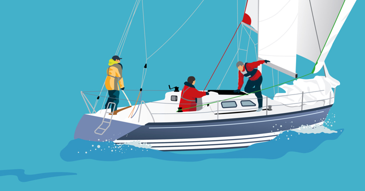 Kølbåd - Supergast - Kapsejlads